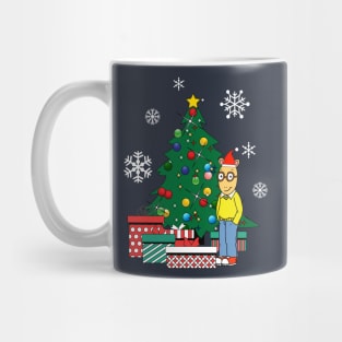 Arthur Around The Christmas Tree Mug